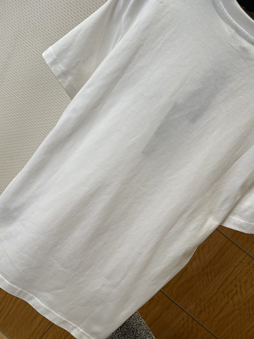 ディオール Christian Dior ロゴ刺繍入りクルーネック半袖Tシャツ