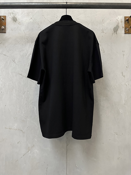 ジルサンダースーパーコピー Jil sander 縦型ロゴプリントの半袖Tシャツ