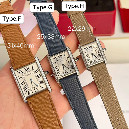 カルティエ ダイヤモンドがあしらわれたクラシックな腕時計