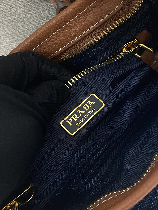 プラダスーパーコピー Softlux レディースデニムミニハンドバッグ