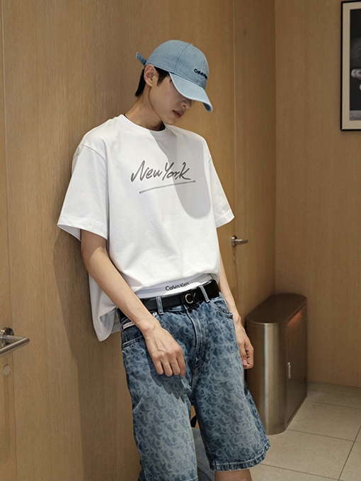 グッチコピー ニューヨーク 半袖Tシャツ