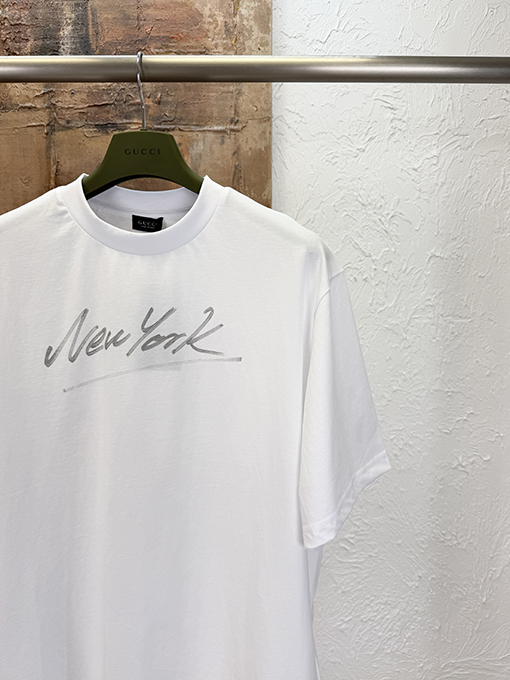グッチコピー ニューヨーク 半袖Tシャツ