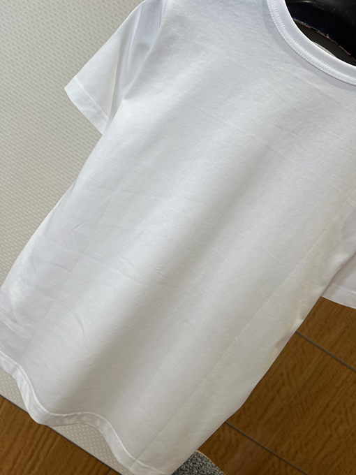 ルイヴィトンスーパーコピー レディース赤いドローストリングプリントのクルーネック半袖Tシャツ