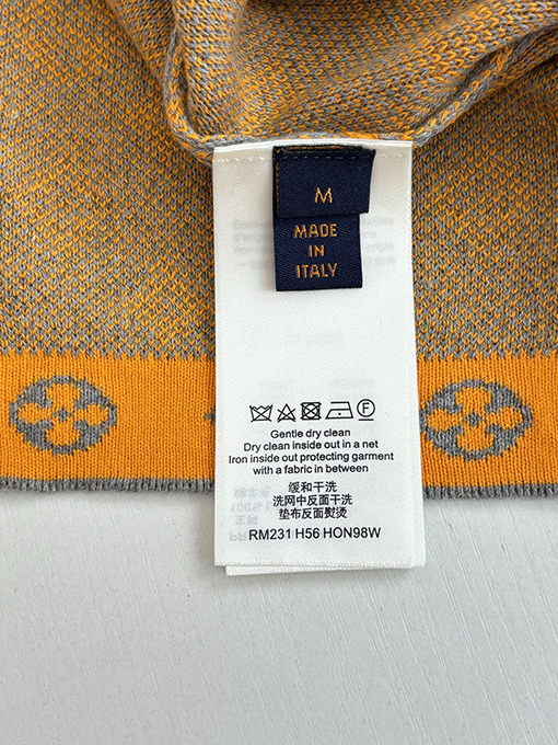 ルイヴィトン Monogram 全面ジャカードニットの半袖Tシャツ