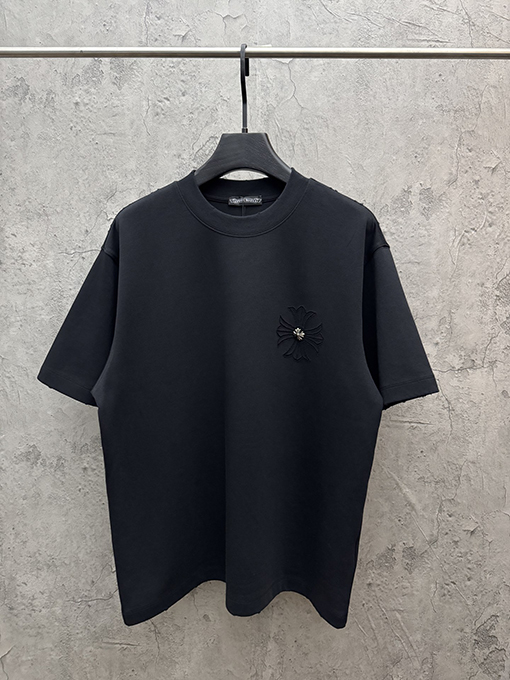 クロムハーツ 新作早春スタイル バーンアウト半袖Tシャツ