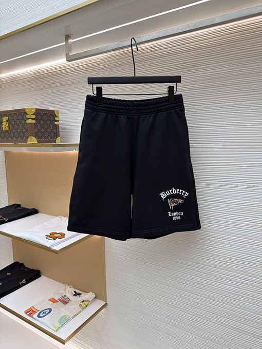 バーバリーコピー 国旗の刺繍入りコットンショーツ
