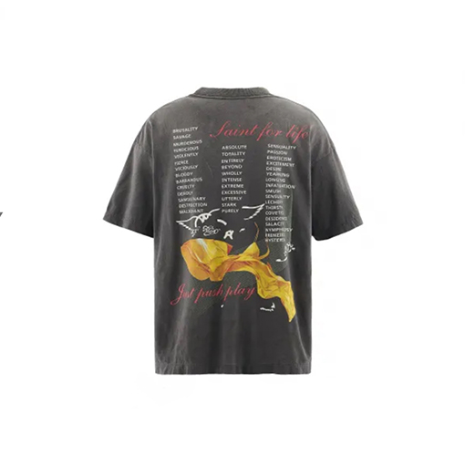 セントマイケルコピー Saint Michael 空山姫マシンガール 半袖Tシャツ
