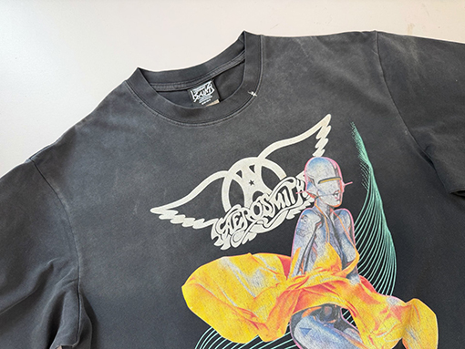 セントマイケルコピー Saint Michael 空山姫マシンガール 半袖Tシャツ