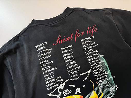 セントマイケルコピー Saint Michael 空山姫マシンガール 半袖Tシャツ