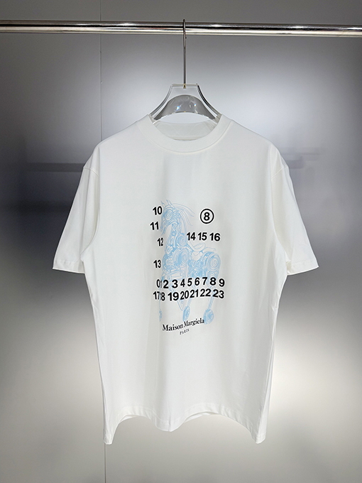 マルタンマルジェラ Maison Margiela 限定馬年デジタルプリント半袖Tシャツ