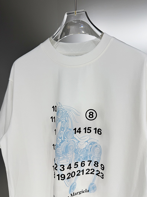マルタンマルジェラ Maison Margiela 限定馬年デジタルプリント半袖Tシャツ