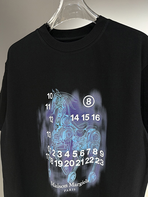 マルタンマルジェラ Maison Margiela 限定馬年デジタルプリント半袖Tシャツ