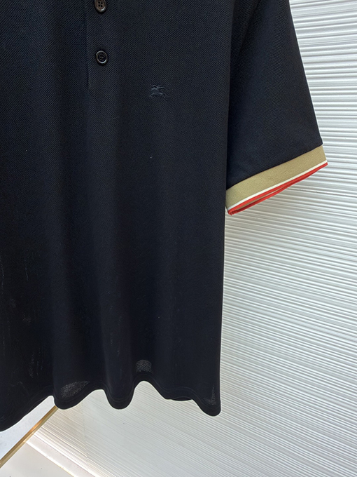 バーバリーコピー BURBERRY レターロゴ入り半袖ポロシャツ