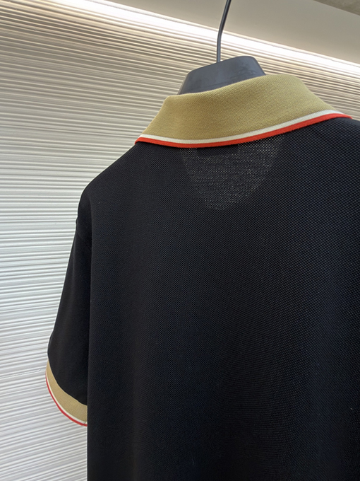 バーバリーコピー BURBERRY レターロゴ入り半袖ポロシャツ