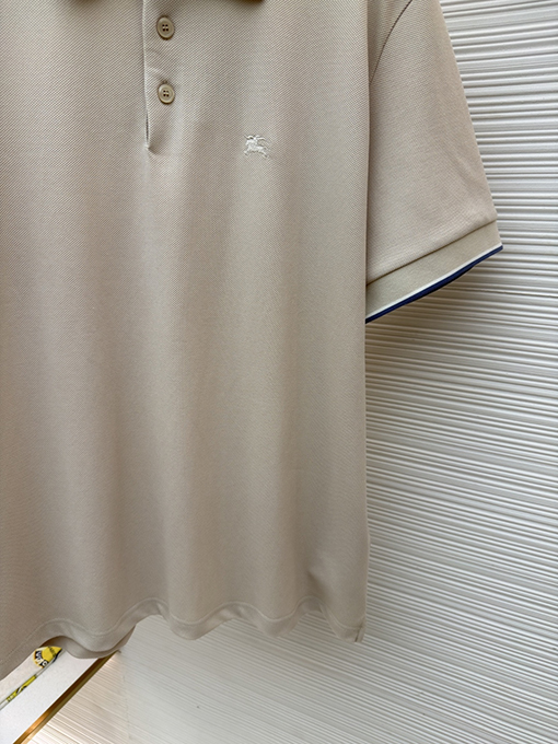 バーバリーコピー BURBERRY レターロゴ入り半袖ポロシャツ