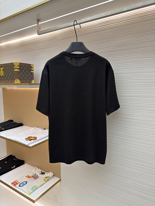 バーバリーコピー ポケット付きチェック柄半袖Tシャツ