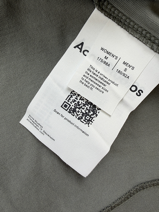 アクネストゥディオズスーパーコピー Acne Studios 色褪せたパッチワークの半袖Tシャツ