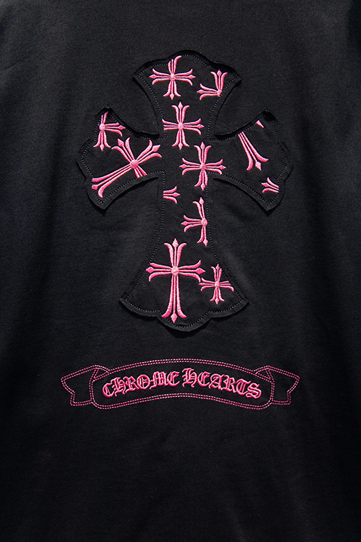 クロムハーツンコピー 刺繍入り半袖Tシャツ