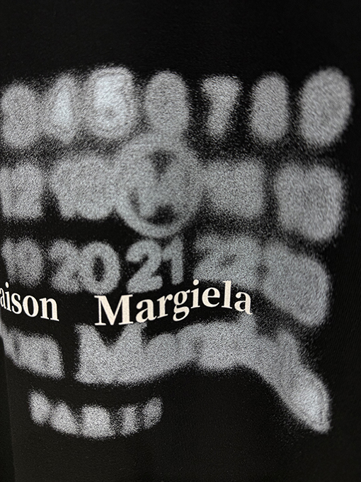 マルタンマルジェラスーパーコピー Maison Margiela 人気のデジタルプリント半袖Tシャツ