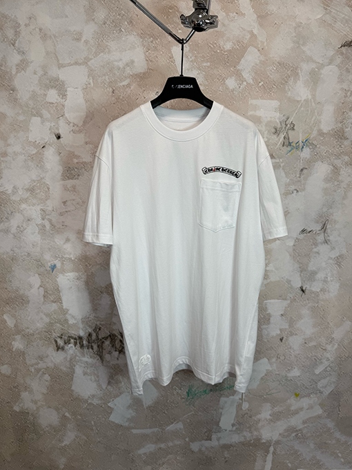 クロムハーツコピー ローリングストーンズ ニューヨーク限定 タン半袖Tシャツ