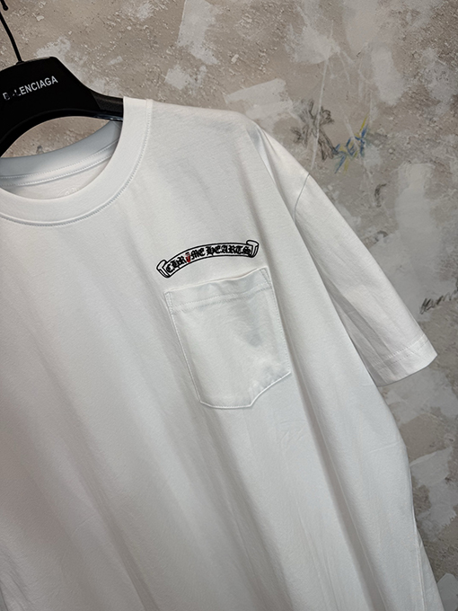 クロムハーツコピー ローリングストーンズ ニューヨーク限定 タン半袖Tシャツ
