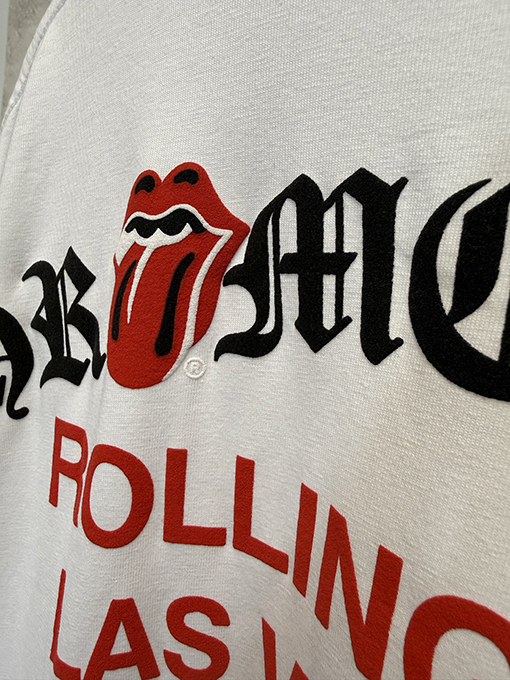 クロムハーツコピー ローリングストーンズ ニューヨーク限定 タン半袖Tシャツ