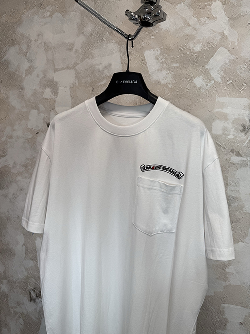 クロムハーツコピー ローリングストーンズ ニューヨーク限定 タン半袖Tシャツ