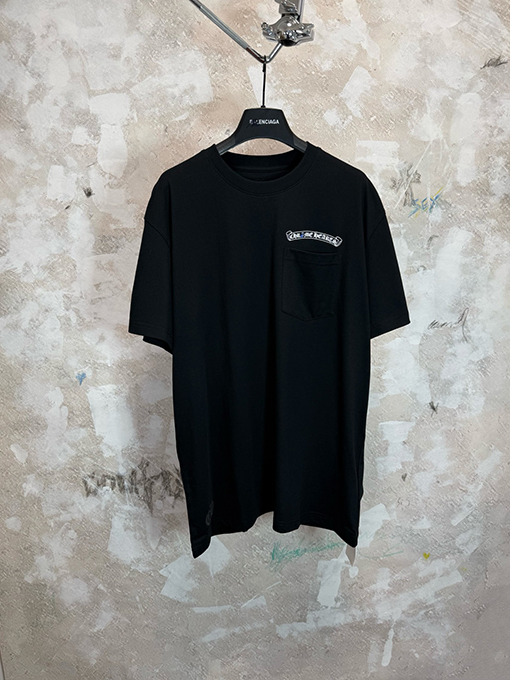 クロムハーツコピー ローリングストーンズ ニューヨーク限定 タン半袖Tシャツ