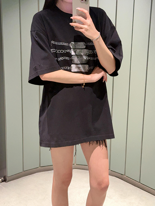 アレキサンダーワン ブレスレット柄半袖Tシャツ