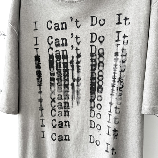 セントマイケル 限定ホワイトインクダイレクトプリント半袖Tシャツ