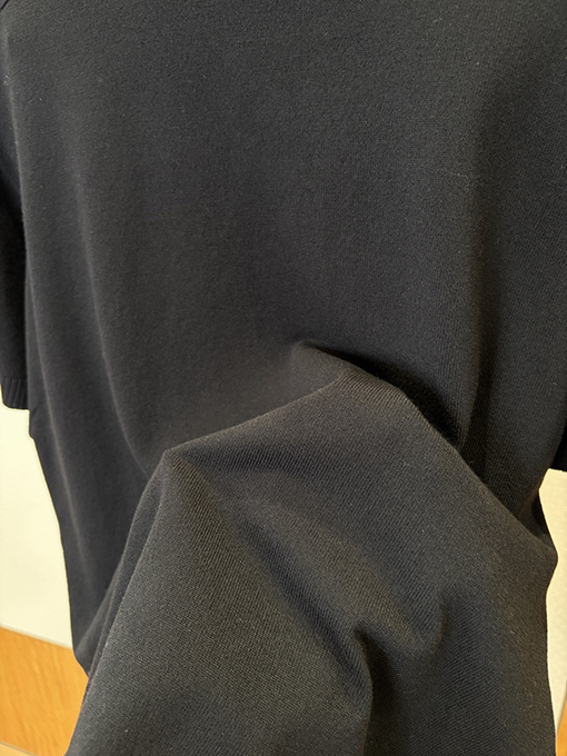 アクネストゥディオズスーパーコピー Acne Studios 手書き刺繍入りニット半袖Tシャツ