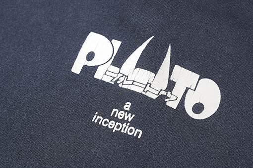 セントマイケルコピー pluto プルートコラボレーション レトロダメージ半袖Tシャツ