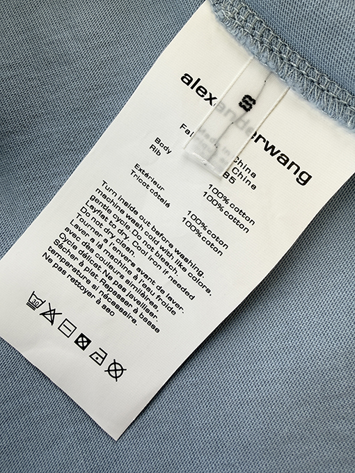 アレキサンダーワンスーパーコピー Alexander Wang クラシックなカラーバーニングフォームプリント半袖Tシャツ