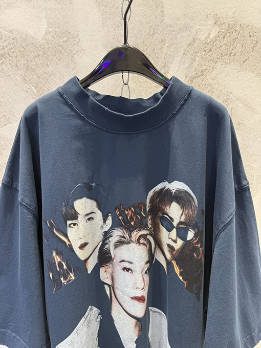 バレンシアガ スーパーコピーアンバサダーコラボレーションシリーズ シグネチャーエディション イタスタイル半袖Tシャツ