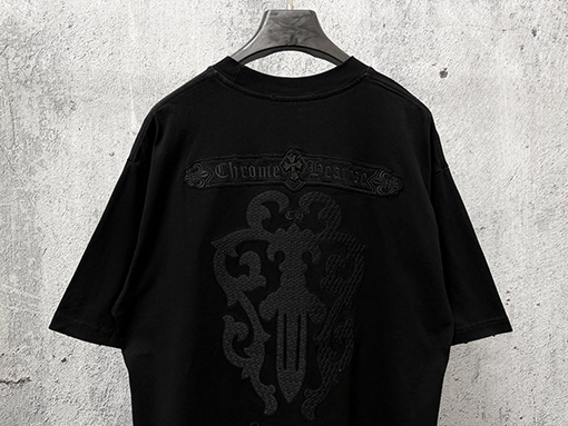 クロムハーツコピー パッチワーククロスバキュームショー半袖Tシャツ