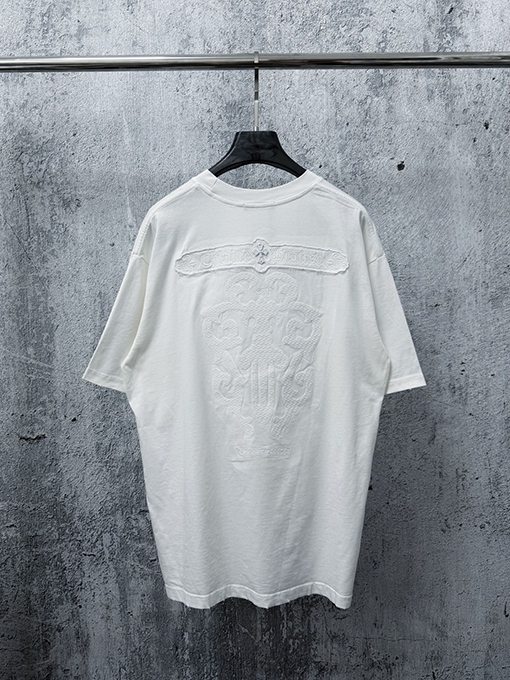 クロムハーツコピー パッチワーククロスバキュームショー半袖Tシャツ
