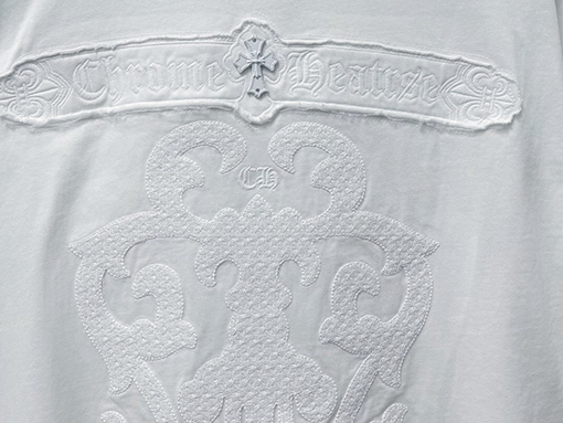 クロムハーツコピー パッチワーククロスバキュームショー半袖Tシャツ