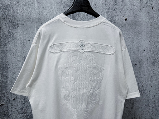 クロムハーツコピー パッチワーククロスバキュームショー半袖Tシャツ