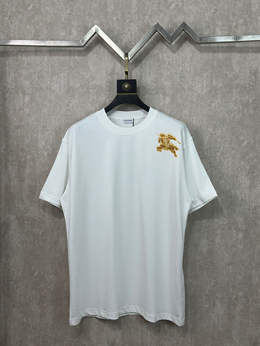 バーバリースーパーコピー クラシックな乗馬ライダーのロゴ入り半袖Tシャツ
