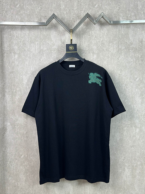 バーバリースーパーコピー クラシックな乗馬ライダーのロゴ入り半袖Tシャツ