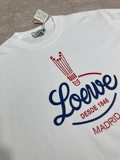 ロエベ LOEWE クラウン ユニセックス 半袖Tシャツ