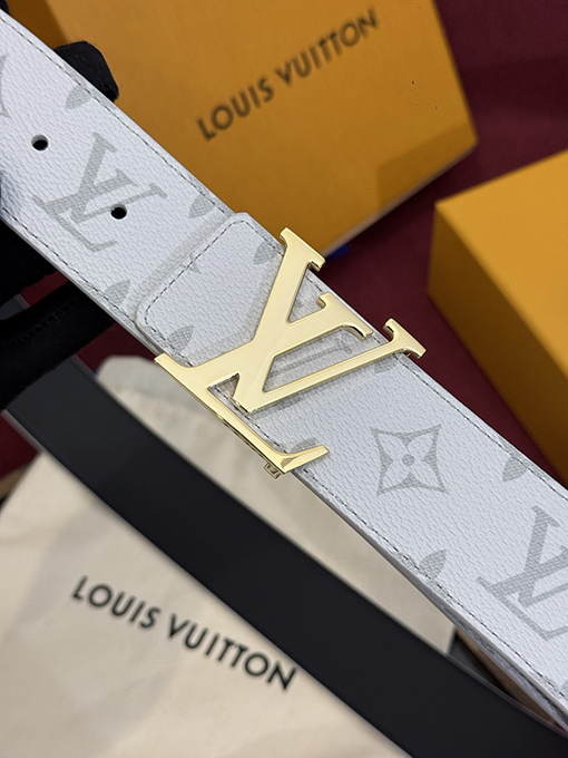 ルイヴィトンコピー LV Initiales Monogram ファッションリバーシブル両面ベルト