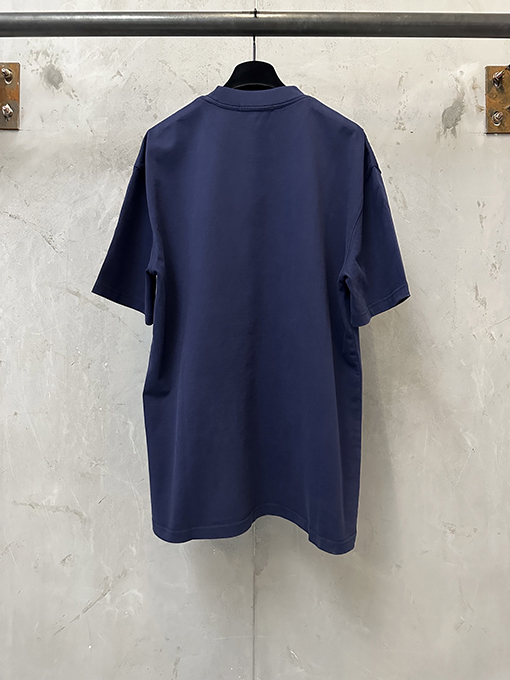 ロエベスーパーコピー クラシックなロゴ刺繍入り半袖Tシャツ
