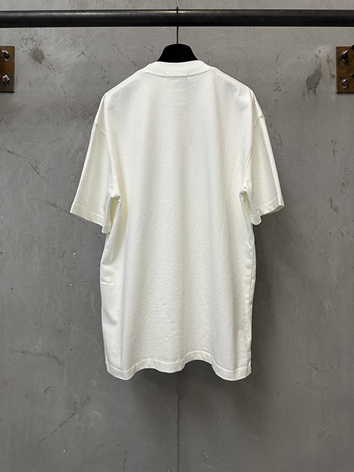 ロエベ ク新モデルラシックなロゴ刺繍入り半袖Tシャツ