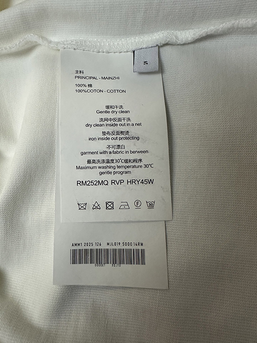 ロエベ ク新モデルラシックなロゴ刺繍入り半袖Tシャツ