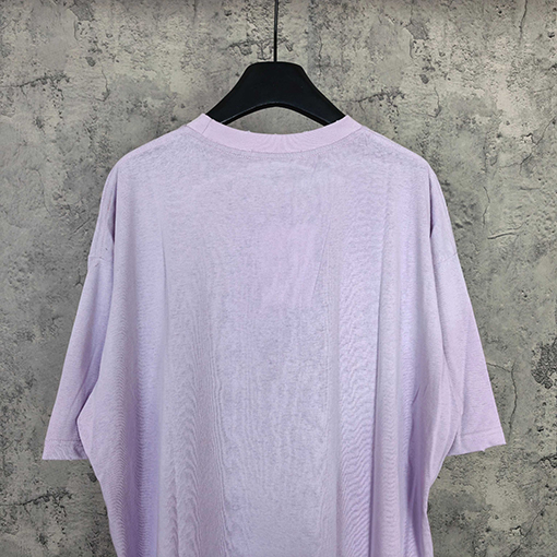 アクネストゥディオズスーパーコピー Acne Studios 1996 クラシックシリーズのダメージをした泥染め半袖Tシャツ
