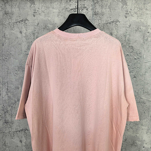 アクネストゥディオズスーパーコピー Acne Studios 1996 クラシックシリーズのダメージをした泥染め半袖Tシャツ