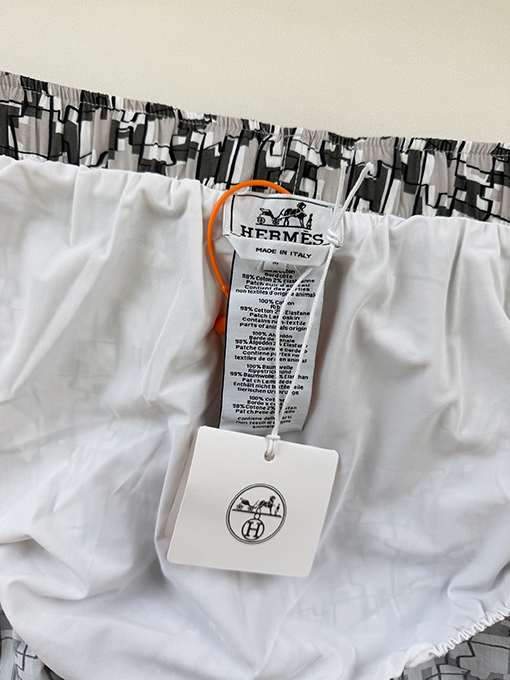 エルメススーパーコピー 全面ロゴ入りショートパンツ