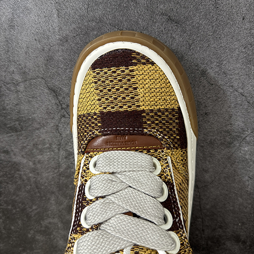 ルイヴィトンスーパーコピー Tilted Low Sneakers ローカットモノグラム デニムスポーツシューズ