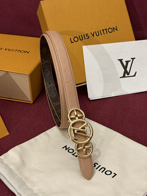 ルイヴィトン LV Flowergram 20mm レディースフラワーバックルデザインベルト